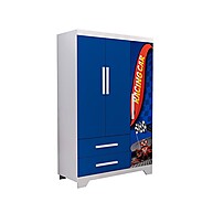 Guarda Roupa Infantil Azul Racing: Organize com Estilo! - imagem 2