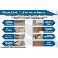 Módulo Cozinha Nesher Rainha: Organize com Estilo! - imagem 2