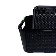 Caixa Organizadora Rattan: Organize com Estilo! - imagem 2