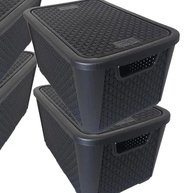 Caixas Organizadoras Rattan: Organize com Estilo! - imagem 2