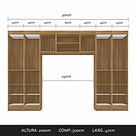 Guarda Roupa Casal Rubia: Organize com Estilo! - imagem 2