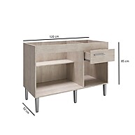 Balcão de Cozinha Rústico: Organize com Estilo! - imagem 2