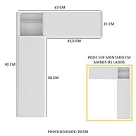 Armário Banheiro Vaso Sanitário: Organize com Estilo! - imagem 2