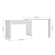 Mesa de Escritório Brv Bc 31: Organize-se com Estilo! - imagem 2