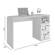 Escrivaninha Alice JCM: Organize-se com Estilo! - imagem 2