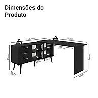 Mesa de Estudos em L Lisboa: Organize-se com Estilo! - imagem 2