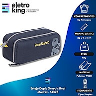 Estojo Real Madrid: Organize-se com Estilo! - imagem 2
