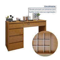 Penteadeira 5 Gavetas Naturalle: Organize-se com Estilo! - imagem 2