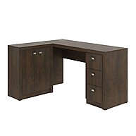 Mesa Escritório em L Rústico: Organize-se com Estilo! - imagem 2
