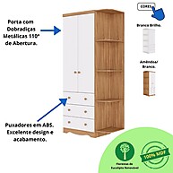 Guarda Roupa Infantil Smim: Organize com Estilo! - imagem 2