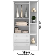 Guarda-Roupa Infantil Doce Sonho: Organize com Estilo! - imagem 2
