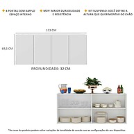 Aparador Buffet Suspenso: Organize com Estilo! - imagem 2