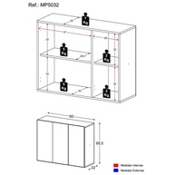 Armário Lavanderia Suspenso: Organize com Estilo! - imagem 2