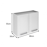 Armário Aéreo 80cm Tarsila: Organize com Estilo! - imagem 2