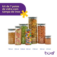 Potes de Vidro Tud: Organize com Estilo! - imagem 2