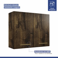 Armário Aéreo Cozinha Valencia: Organize com Estilo! - imagem 2