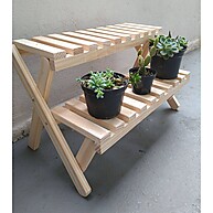 Estante Escada para Vasos: Organize com Estilo 🌿 - imagem 1
