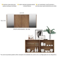 Aparador Buffet Vegas: Organize com Estilo! - imagem 2