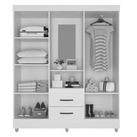 Guarda Roupa Casal Nature Off White: Organize com Estilo! - imagem 2