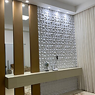 Placas 3D PVC: Decore Paredes com Estilo! - imagem 2