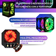 Cooler Gamer RGB: Turbine seu PC com Estilo! - imagem 1