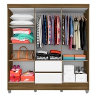 Guarda-Roupa Bruna 6 Portas: Organize seu Quarto com Estilo - imagem 2