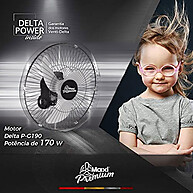 Ventilador de Parede 60cm Maxi Premium: Refresque com Estilo! - imagem 2
