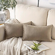Kit 2 Capas de Almofada Suede 50x30cm – Transforme sua Sala com Estilo! - imagem 1
