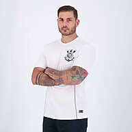 Camisa Corinthians Fitness Branca – Treine com Estilo - imagem 2