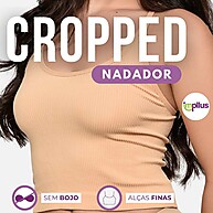 Regata Cropped Nadador: Conforto & Estilo! - imagem 1