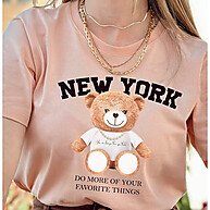 Camiseta Salmão Urso NY: Conforto & Estilo! - imagem 1