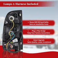Conjunto de Lanterna Traseira Toyota Tundra 2000-2006: Ilumine sua Picape com Estilo e Segurança - imagem 4