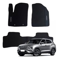 Tapete Borracha Preto Creta 2022-2024 3 Peças: Proteção e Estilo para Seu SUV - imagem 1