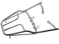 Bagageiro Sansão Titan 150 / Fan 125/150/160 Cromado Cromo Forte - Reforço e Estilo para sua Moto - imagem 2