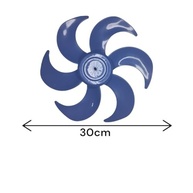 Hélice de Ventilador Mondial 30cm 6 Pás Azul - Reforço de Fluxo e Estilo - imagem 3