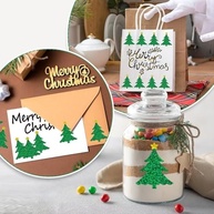 500 Adesivos de Árvore de Natal Impermeáveis - Decore com Estilo e Durabilidade - imagem 3