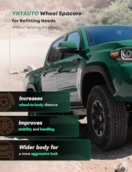 Espaçadores de Roda YHTAUTO 6x120mm/6x127mm: Estabilidade e Estilo para seu Chevrolet, GMC e mais! - imagem 5