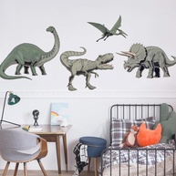 Adesivo de Parede Infantil Dinossauros - Decore o Quarto do Seu Filho com Estilo e Diversão! - imagem 1