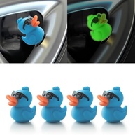 Tampas de Válvula de Pneu que Brilham no Escuro - Estilo Patinho Divertido para Carros, Motos e Bikes - imagem 2