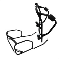 Protetor de Motor e Carenagem XRE 300 2024: Segurança e Estilo com Afastador de Alforge - imagem 2