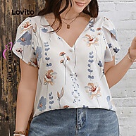 Blusa Floral Plus Size: Babados e Estilo! - imagem 2
