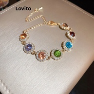 Pulseira com Strass Lovito: Brilho e Estilo! - imagem 2