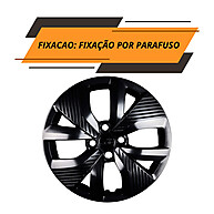 Calota Aro 15 Polo Track: Preto Brilho e Estilo! - imagem 2