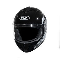 Capacete Moto Infantil Fly Young Paint Preto e Prata: Segurança e Estilo para Pequenos Aventureiros! - imagem 3