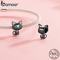 Pingente Gato Prata 925 Bamoer: Charme e Estilo - imagem 2