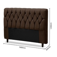 Cabeceira Estofada Queen 160cm: Conforto e Estilo! - imagem 2