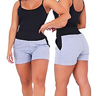 Short Moletom Algodão: Kit 2 Conforto e Estilo! - imagem 2