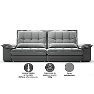 Sofá Bergamo 2,30m: Conforto e Estilo! - imagem 2