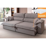 Sofá Retrátil Nivus 2,50m: Conforto e Estilo! - imagem 2
