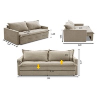 Sofá Retrátil e Reclinável 2m: Conforto e Estilo - imagem 2